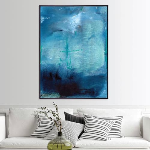 Image 161 | Oil And Acrylic Painting in Paintings by Michelle Oppenheimer. Item composed of synthetic