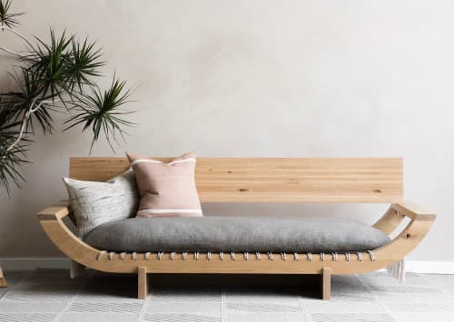 Arco Lounge | Couch in Couches & Sofas by Project Sunday | Maison&Objet Paris in Villepinte. Item made of oak wood & fabric