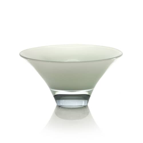 Trumpet Handblown Glass Bowl | Decorative Objects by AEFOLIO. Item made of glass compatible with asian and modern style