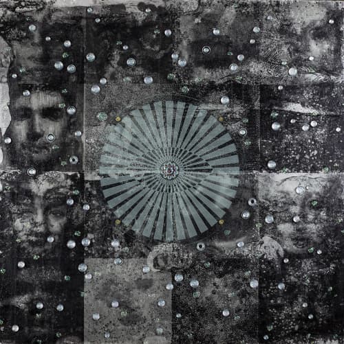 Chimera | Mixed Media in Paintings by Sarupa Sidaarth. Item composed of wood in contemporary or eclectic & maximalism style