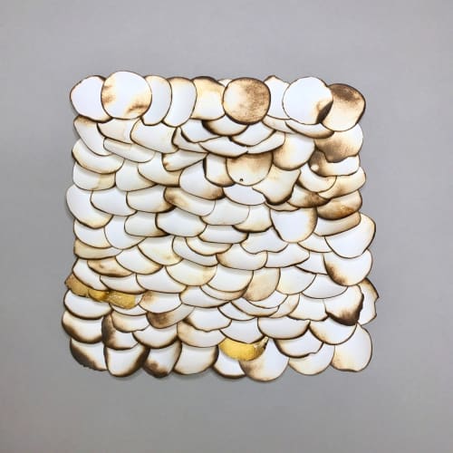 Playing With Fire No. 53 (Edgy Series), available | Mixed Media by Kelly M O'Brien | PaperJoy Studio. Item composed of paper in minimalism or contemporary style