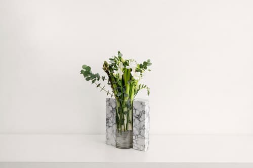 Rotondo Vase Grande | Vases & Vessels by STUDIO IB MILANO. Item made of marble works with minimalism & contemporary style