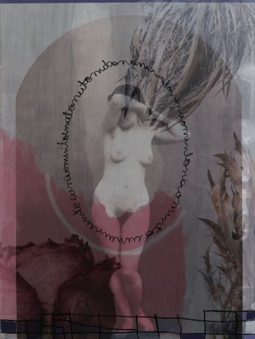 Myths and Goddesses#2 | Oil And Acrylic Painting in Paintings by silvia poloto. Item made of wood with canvas works with contemporary & modern style