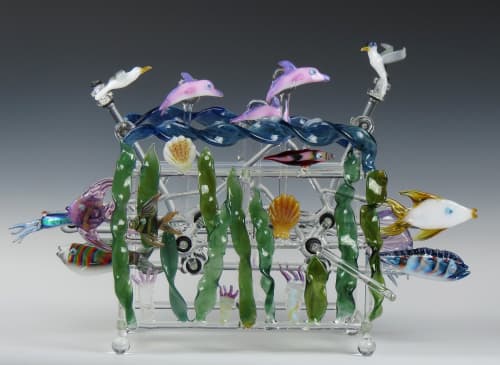 Ocean Commotion #2 | Sculptures by Bandhu Dunham