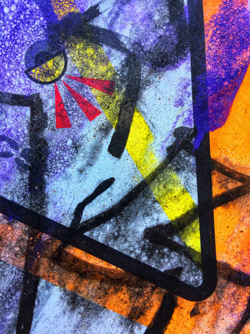 They're Always Watching Me, No. 8 | Photography by Dave V. Item made of aluminum works with contemporary & industrial style