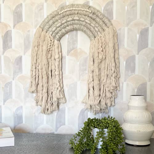 Natural Beauty Arch | Macrame Wall Hanging in Wall Hangings by Ooh La Lūm. Item composed of fiber