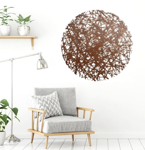 Tracery | Wall Sculpture in Wall Hangings by Ian Turnock›. Item made of steel