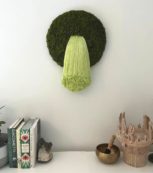 Petit Slurp - Forest | Tapestry in Wall Hangings by Sienna Martz. Item made of wood & fabric