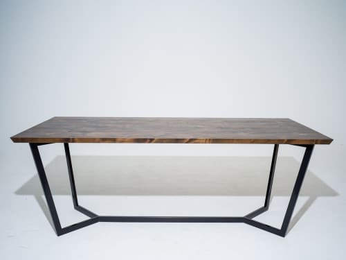The Arrow Table | Dining Table in Tables by Project Sunday | Project Sunday Studio in Salt Lake City. Item made of wood with steel
