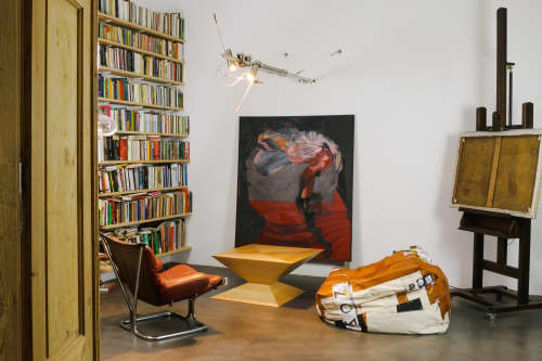 Asymmetrical Alder Coffee Table | Tables by Szostak Atelier. Item made of wood works with minimalism & contemporary style