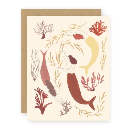 Three Muses Card | Gift Cards by Elana Gabrielle. Item made of paper