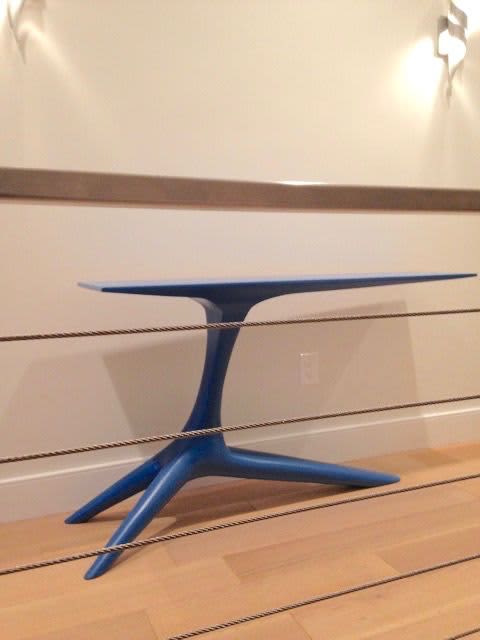 Blue Crane Console Table | Tables by Eben Blaney Furniture. Item made of wood