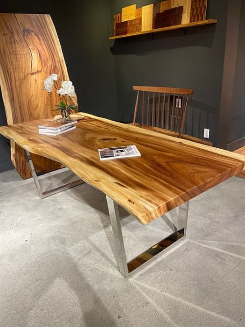 Dining table made online of wood