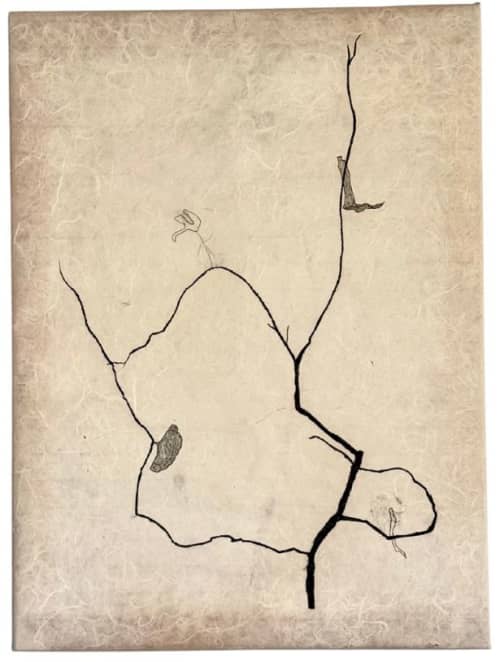 They hang, and they are heavy | Drawing in Paintings by María Utzella