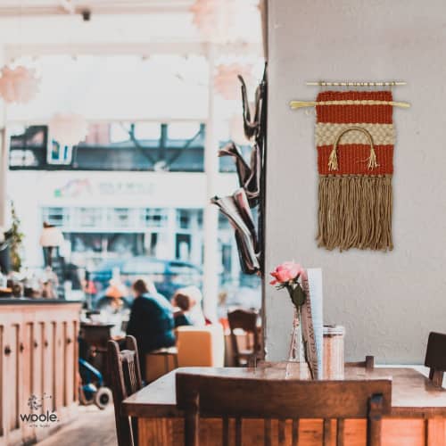 Sparkle | Tapestry in Wall Hangings by Woolé. Item made of wool works with boho & japandi style