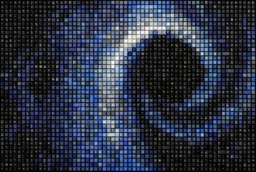 Void | Mixed Media by Erik Jensen Art. Item made of synthetic works with minimalism & mid century modern style