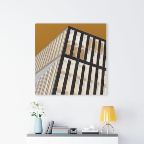 Golden Urban 00595 | Prints by Petra Trimmel. Item made of paper