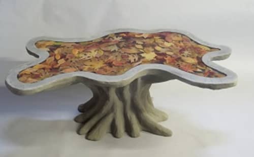 Leaf Table | Coffee Table in Tables by J.A. Mayer "Sculptor". Item composed of metal