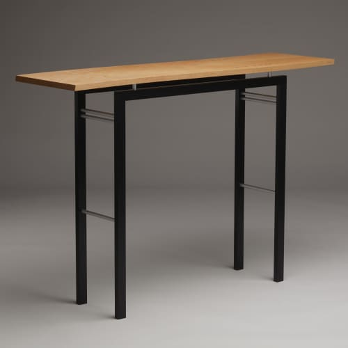Breeze | Console Table in Tables by Carol Jackson Furniture. Item made of wood & aluminum compatible with minimalism and contemporary style