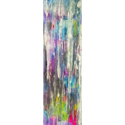 The Path I Choose | Oil And Acrylic Painting in Paintings by Barbara Rubenstein. Item composed of canvas and synthetic