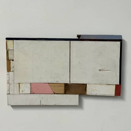 Color Accent | Mixed Media by Yoella Razili Studio. Item composed of wood in contemporary style