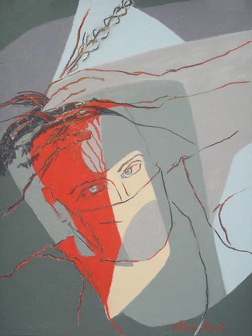 Headache | Drawings by Elvira Dayel. Item composed of paper