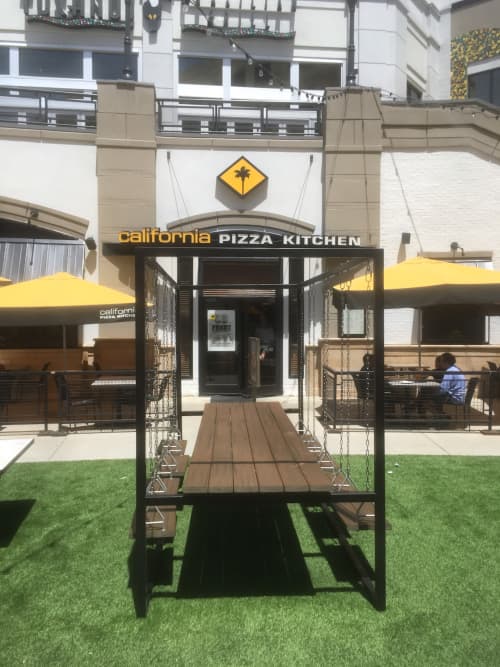 8-Seater SwingTable | Picnic Table in Tables by SwingTables | The Gateway in Salt Lake City. Item made of wood with steel