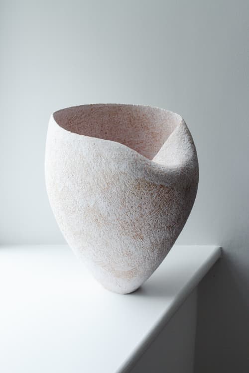 Custom Pergamon Vessel - Lithic Collection | Vase in Vases & Vessels by Yasha Butler. Item composed of stoneware