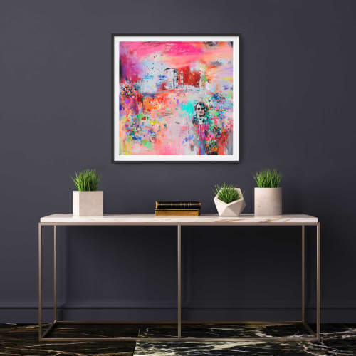 Healing the world - Fine art Giclée print | Prints by Xiaoyang Galas. Item composed of paper