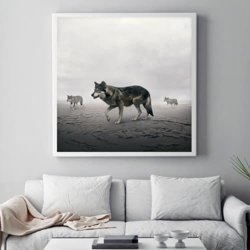 This Way Wolves | Photography by Alice Zilberberg. Item made of paper