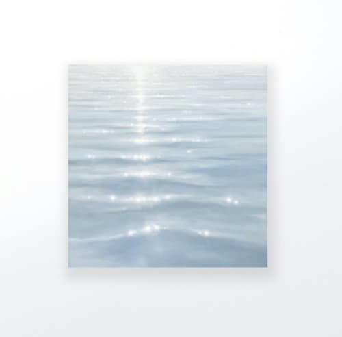 "Blue Infinity" Original oil painting | Oil And Acrylic Painting in Paintings by Laura Browning. Item composed of canvas in contemporary or coastal style