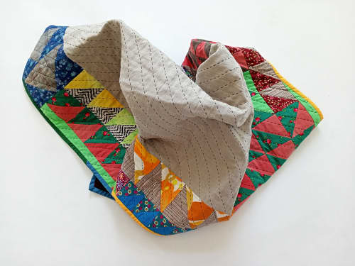 Quilt "Lotta" | Linens & Bedding by DaWitt. Item made of cotton works with boho & contemporary style