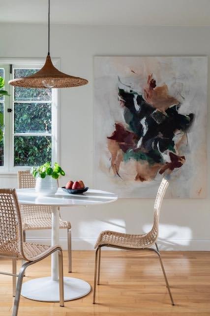 Picnic Time | Oil And Acrylic Painting in Paintings by Leticia Demeuse. Item composed of canvas