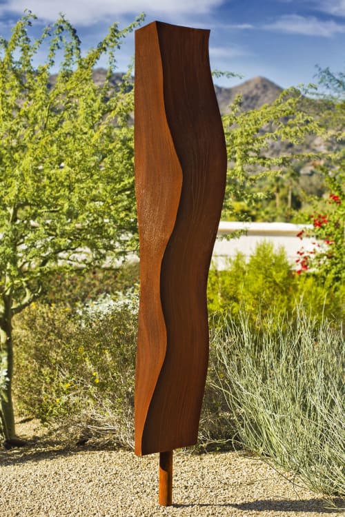 Sashay sculpture | Public Sculptures by Kevin Caron Studios LLC. Item composed of metal