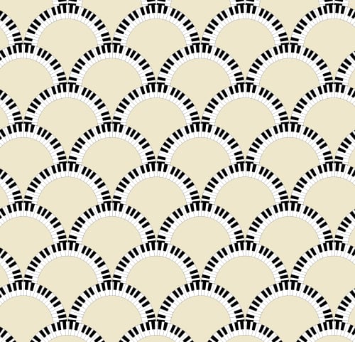 JAZZ AGE01Y (Yellow ) | Wallpaper in Wall Treatments by ART DECOR DESIGNS. Item composed of fabric and paper