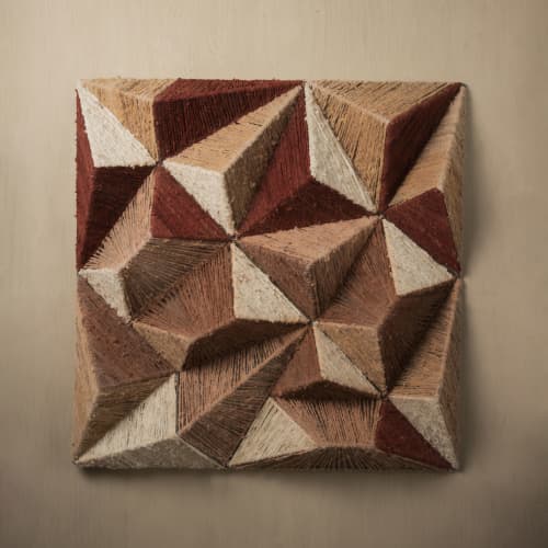 Lena Wall Art | Wall Sculpture in Wall Hangings by Meso Goods. Item made of wool compatible with contemporary style