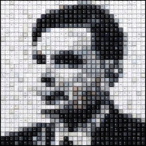 Kilobyte - Alan Turing | Mixed Media by Erik Jensen Art