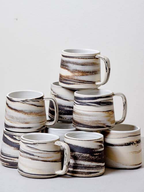Constellation Mugs | Drinkware by Stone + Sparrow Studio. Item composed of stoneware