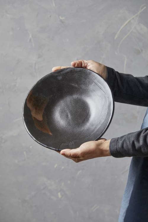 Pasta Bowls Set of 2 Wabi Sabi | Dinnerware by ShellyClayspot. Item made of ceramic