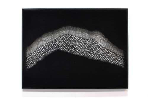 Strata no. 1 | Mixed Media by Jennifer E. Moss | Gallery 2424 in Savannah. Item composed of wool and fiber in contemporary style