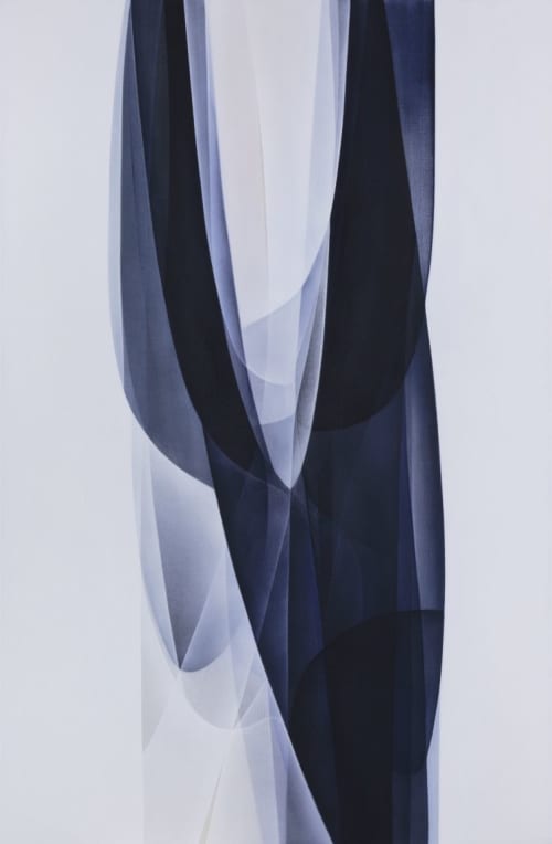 untitled | Oil And Acrylic Painting in Paintings by Agneta Ekholm | The Cosmopolitan of Las Vegas in Las Vegas. Item composed of canvas and synthetic