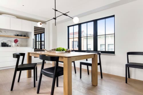 Drive Chairs | Dining Chair in Chairs by Bedont | Rachely's Home in San Francisco. Item composed of wood & leather