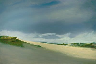 Anne Packard "Dune" | Oil And Acrylic Painting in Paintings by YJ Contemporary Fine Art. Item made of canvas