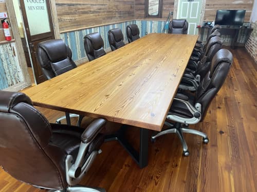 Heartpine Conference Table | Tables by Peach State Sawyer Services