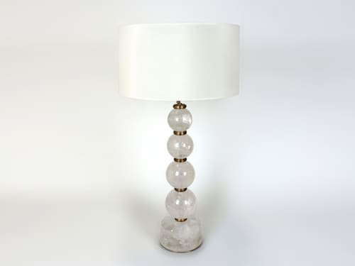 Rock Crystal Lamps | Table Lamp in Lamps by Ron Dier Design | Palm Beach, FL in Palm Beach