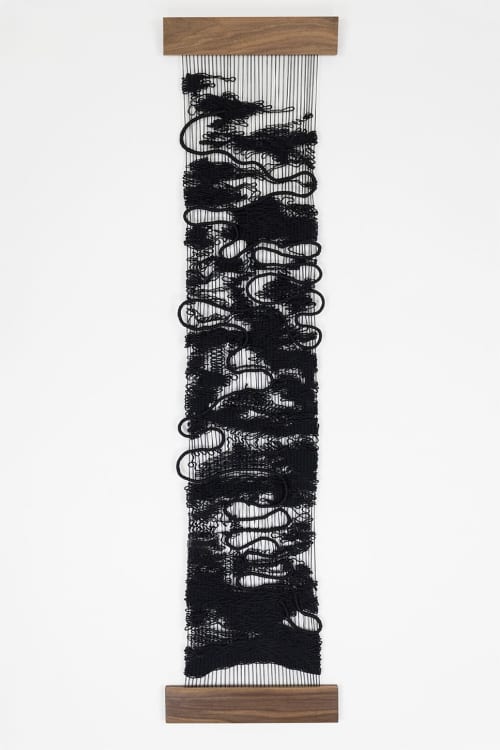 Column III | Wall Sculpture in Wall Hangings by Renata Daina. Item composed of wool & fiber compatible with minimalism and contemporary style