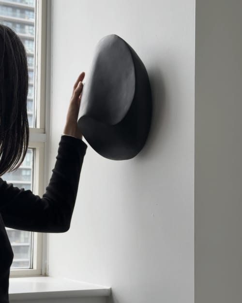 Meditation IV | Wall Sculpture in Wall Hangings by Xavier Allen. Item composed of aluminum in minimalism or contemporary style
