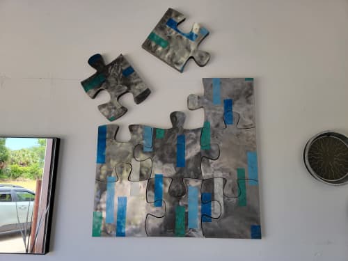 Puzzled? | Wall Sculpture in Wall Hangings by Don Kenworthy