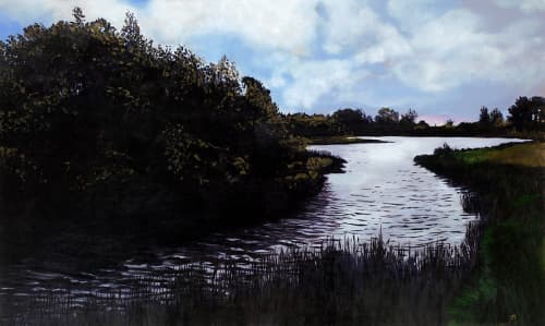 Into the Kingdom | Paintings by June Yokell | Firehouse Arts Center in Pleasanton