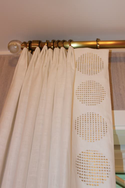 Eclispe | Curtain in Curtains & Drapes by Le Studio Anthost. Item composed of linen